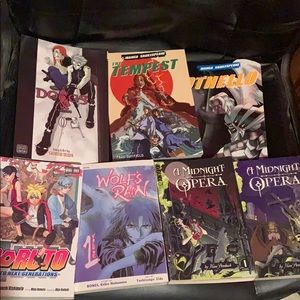 Various manga some new and some used